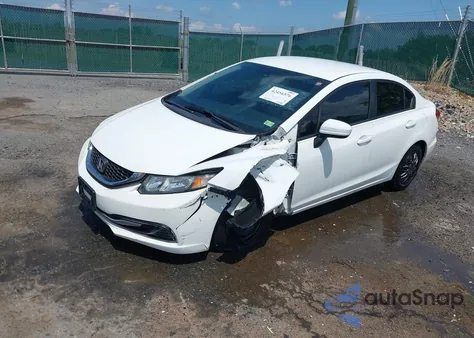 2014 Honda Civic Lx from USA, damaged, VIN 19XFB2F55EE238489